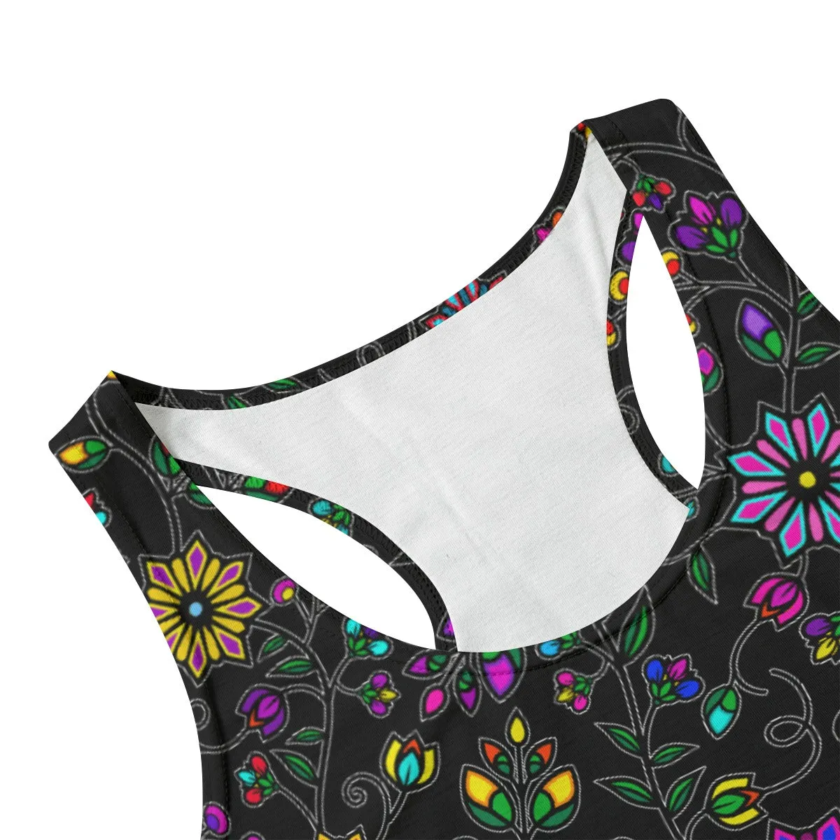 Prairie Paintbrush Black Eco-friendly Women's Tank Top