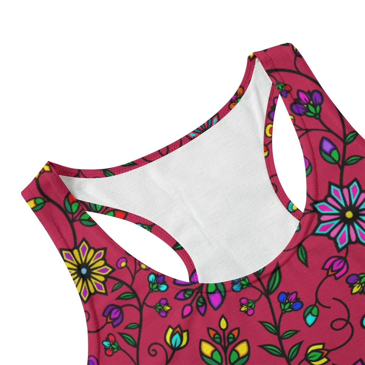 Prairie Paintbrush Passion Berry Eco-friendly Women's Tank Top