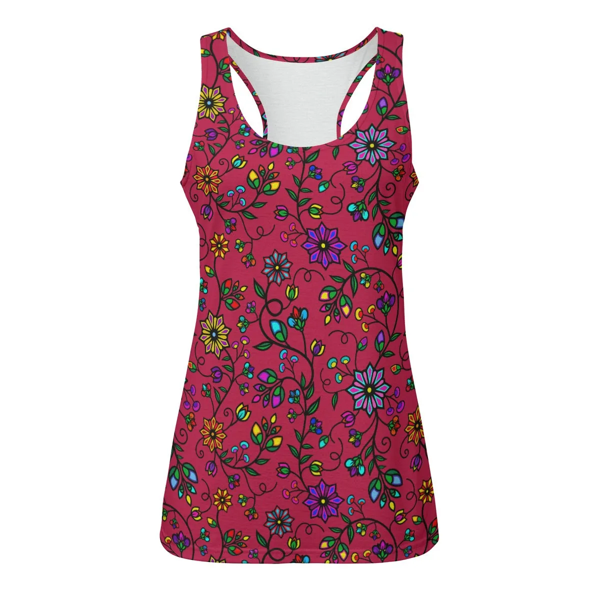 Prairie Paintbrush Passion Berry Eco-friendly Women's Tank Top