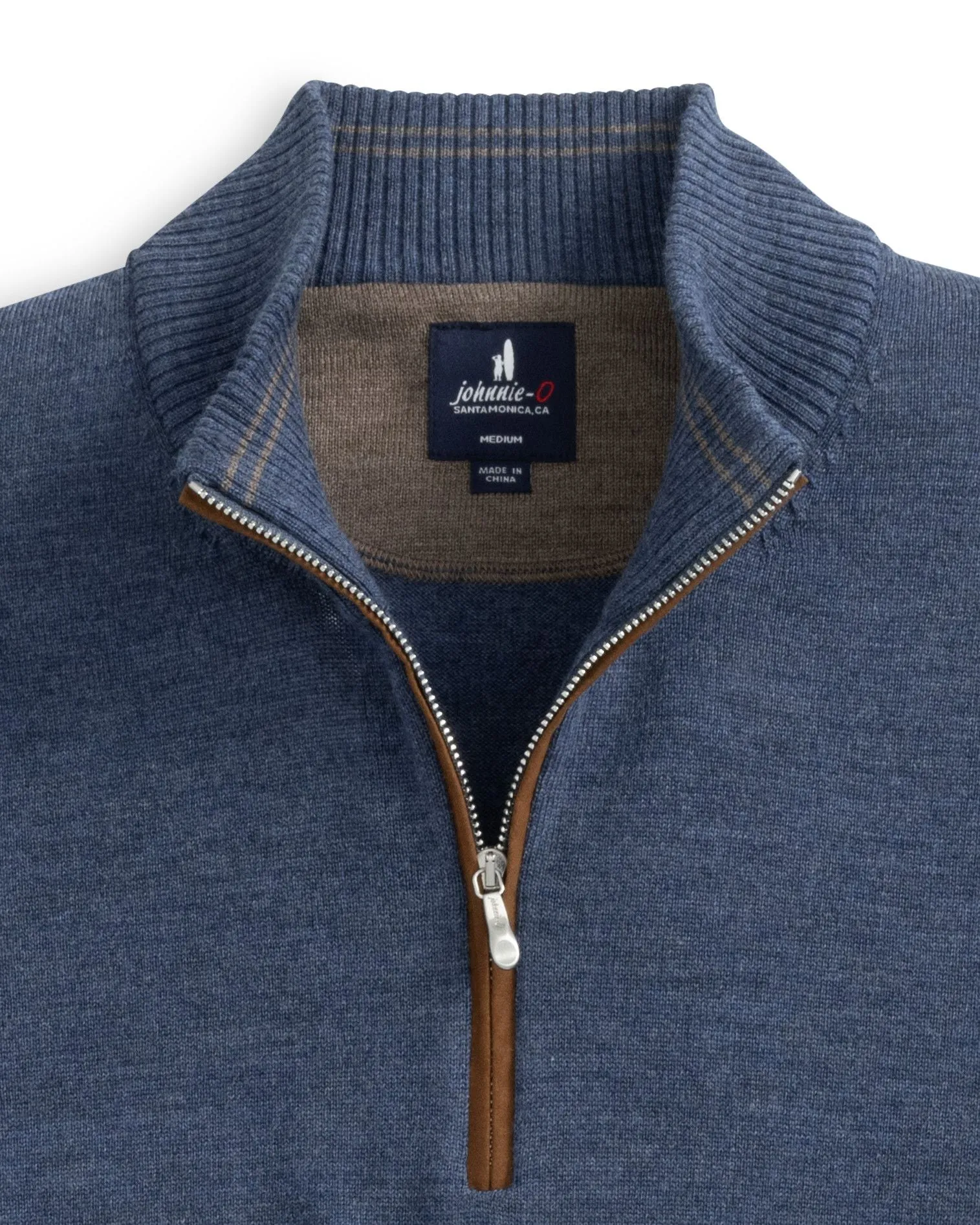 Raynor 1/4 Zip Pullover - Laguna Blue