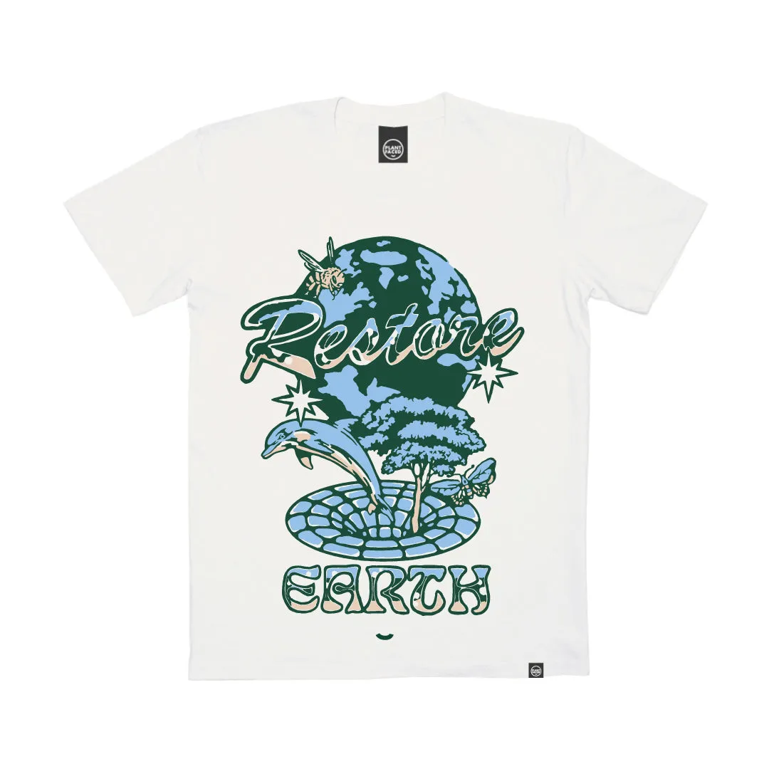 Restore Earth Tee - Off White