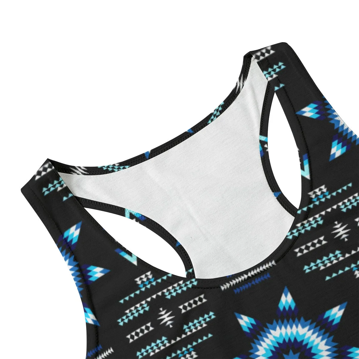 Rising Star Wolf Moon Eco-friendly Women's Tank Top