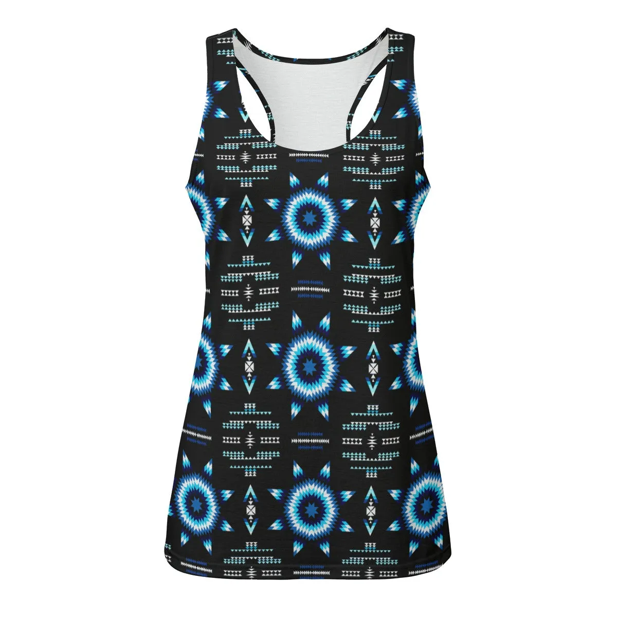 Rising Star Wolf Moon Eco-friendly Women's Tank Top