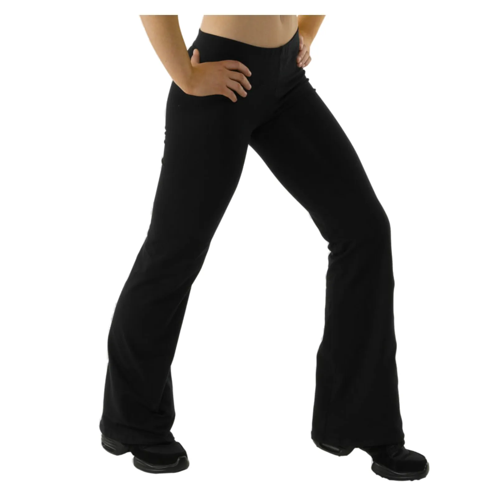 SALE - HARLEY - LYCRA HIPSTER JAZZ TROUSERS - SIZE 4 - DRESS SIZE 10-12