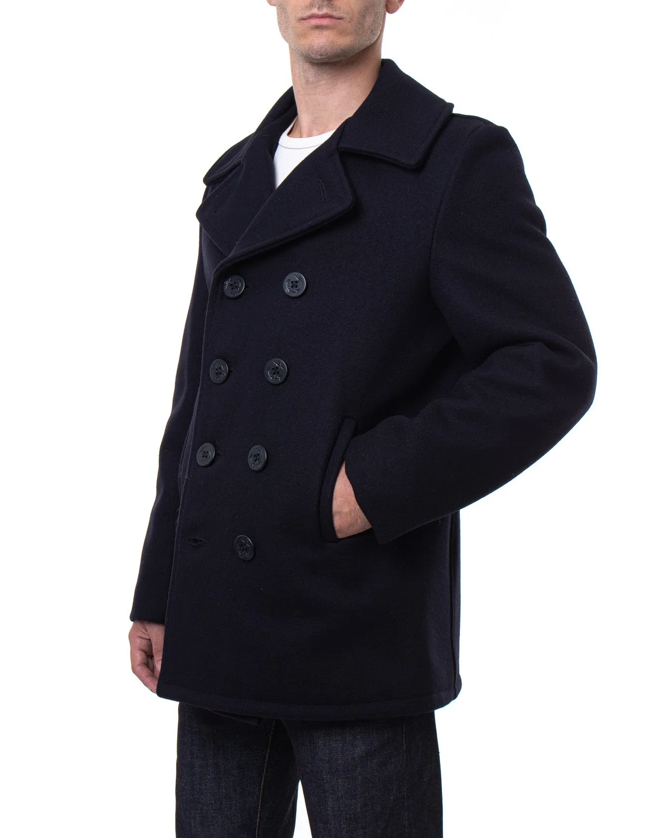 SCHOTT 740N USN WOOL PEACOAT