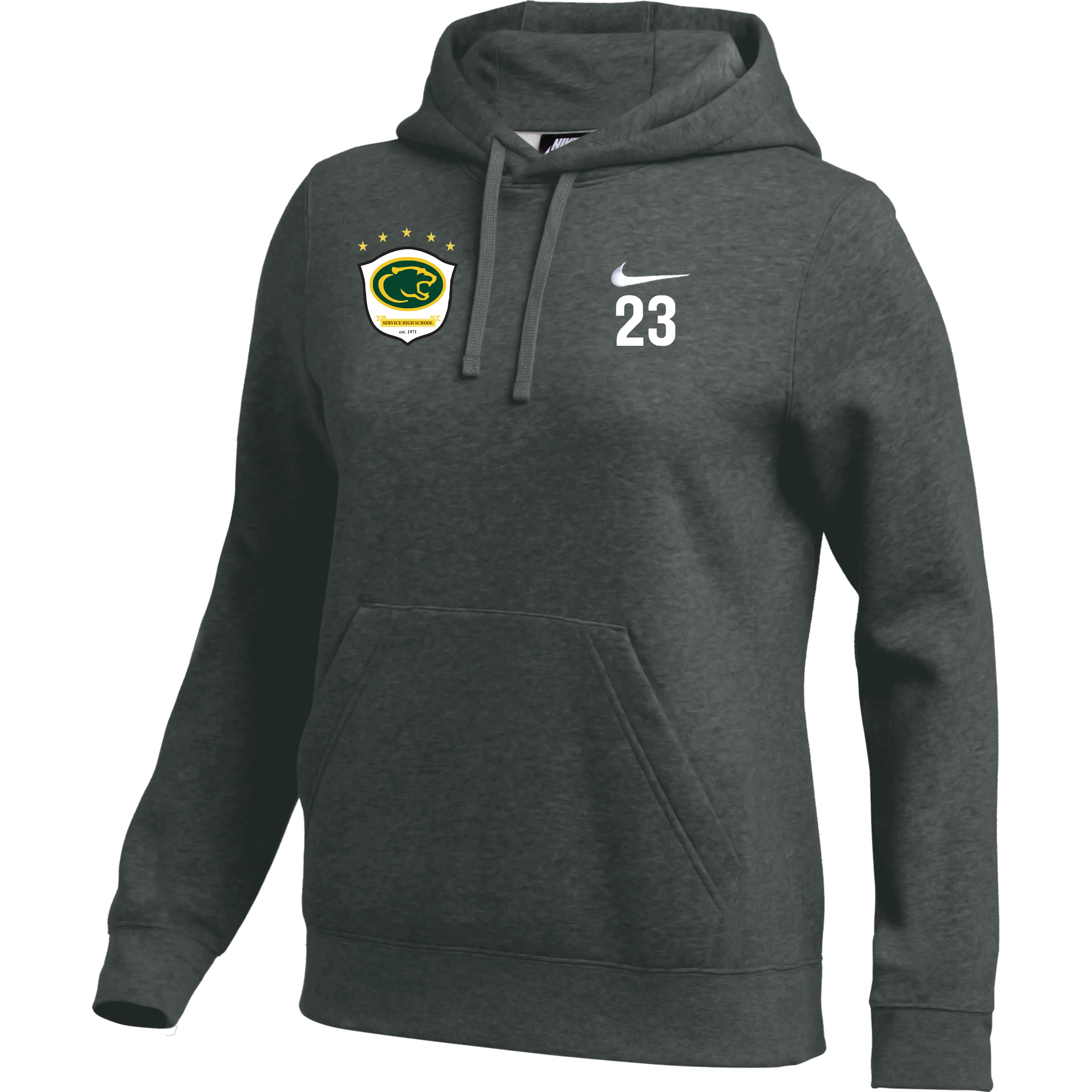 Service HS Fan Hoodie Anthracite [Women's]