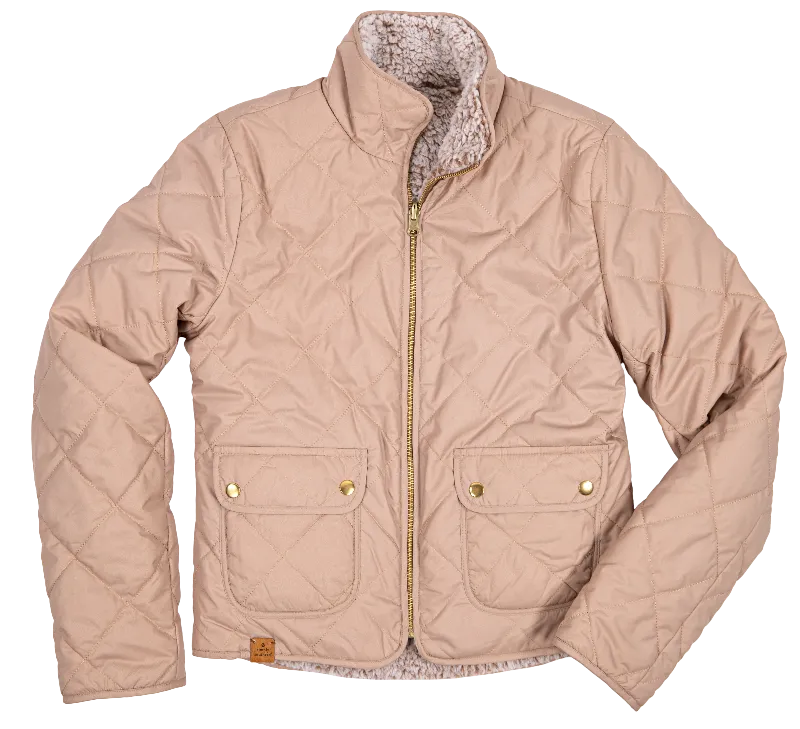 Simply Southern Reversible Jacket Camel