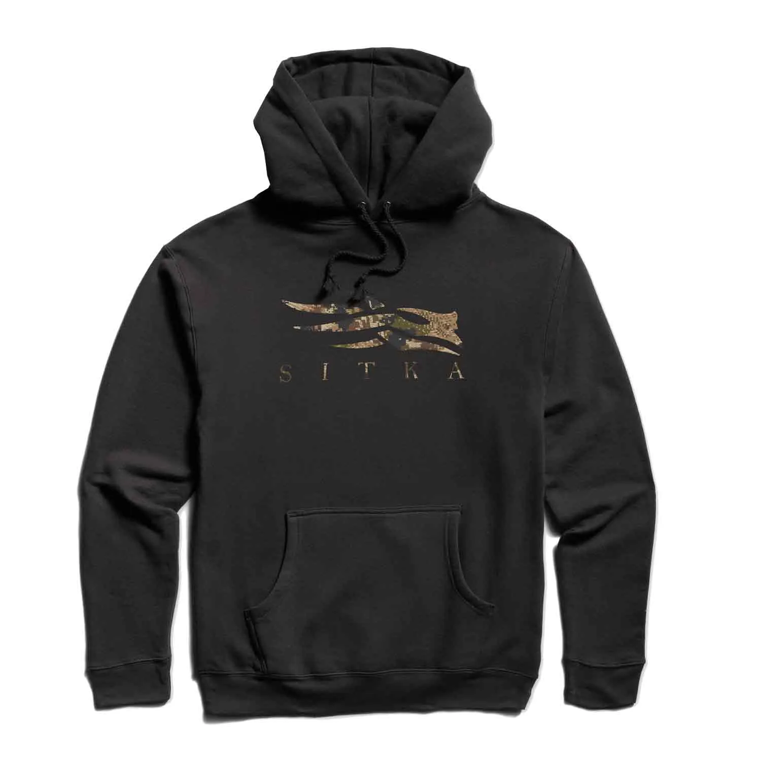 SITKA Gear Icon Optifade Pullover Hooded Sweatshirt (Black/Subalpine)