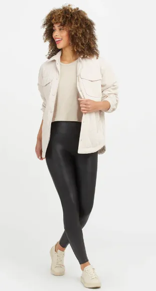 Spanx Faux Leather Leggings