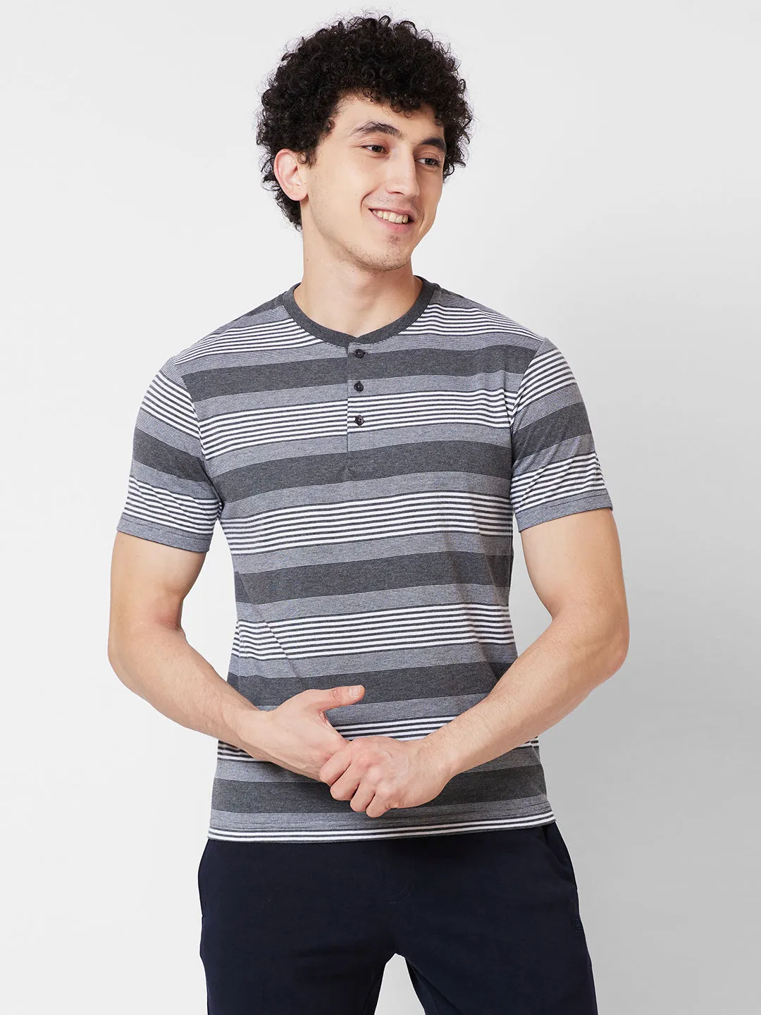 Stripe Henley