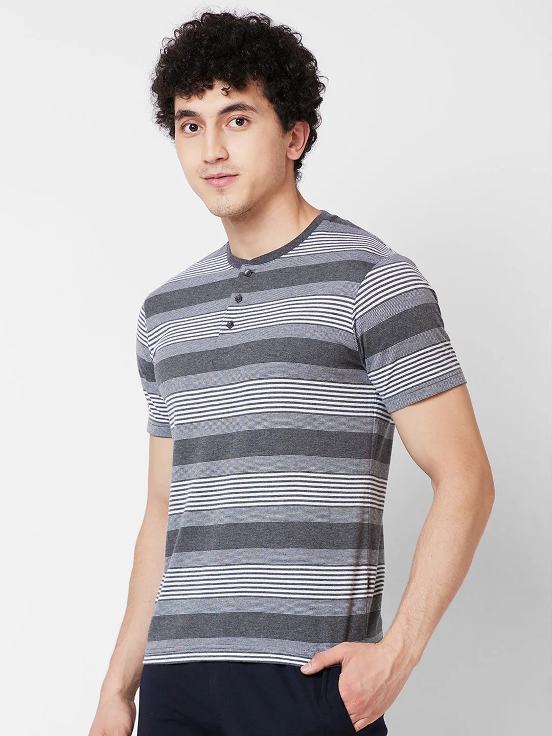 Stripe Henley