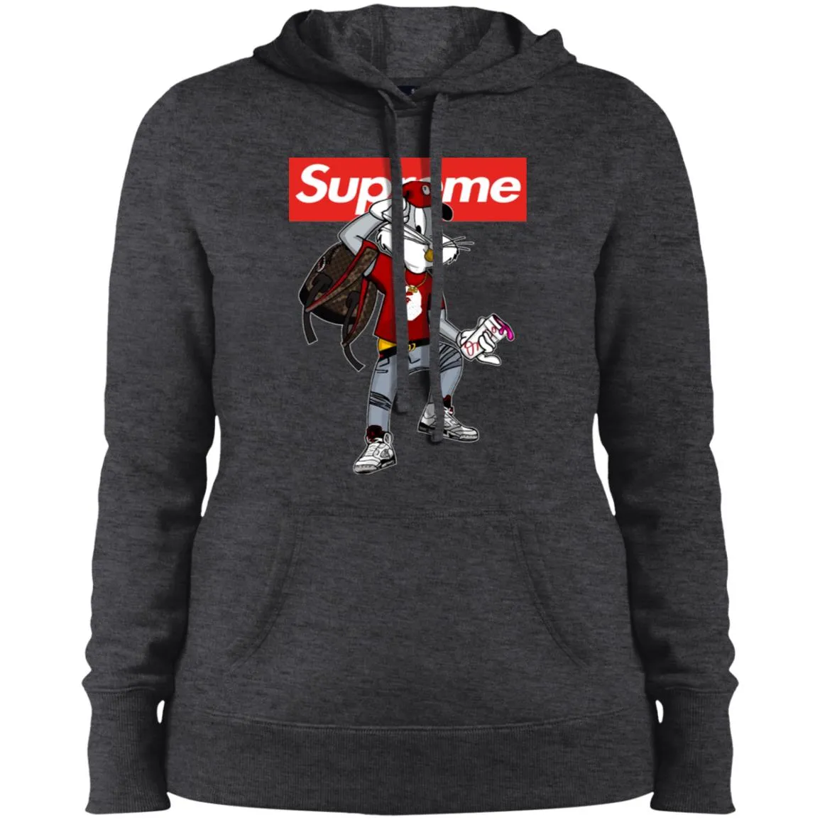 Supreme Rabbit Shirt Women Hooded Sweatshirt