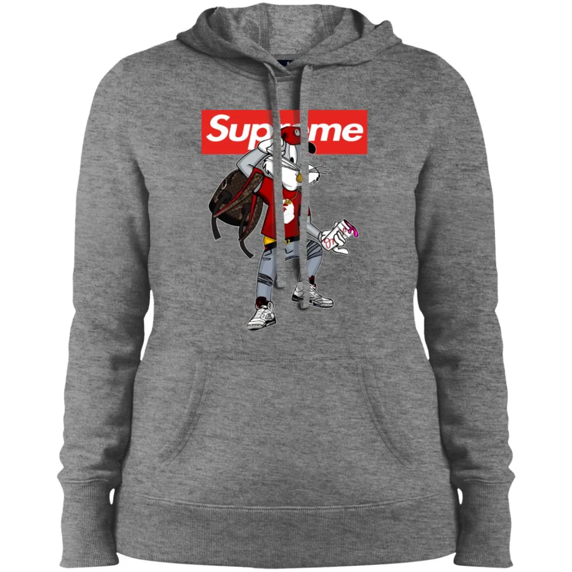 Supreme Rabbit Shirt Women Hooded Sweatshirt