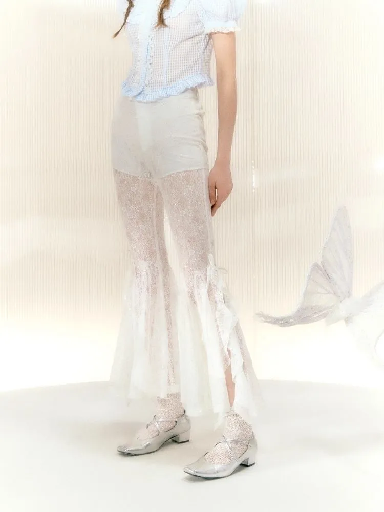 Sweet Girl Flared Pants【s0000008356】