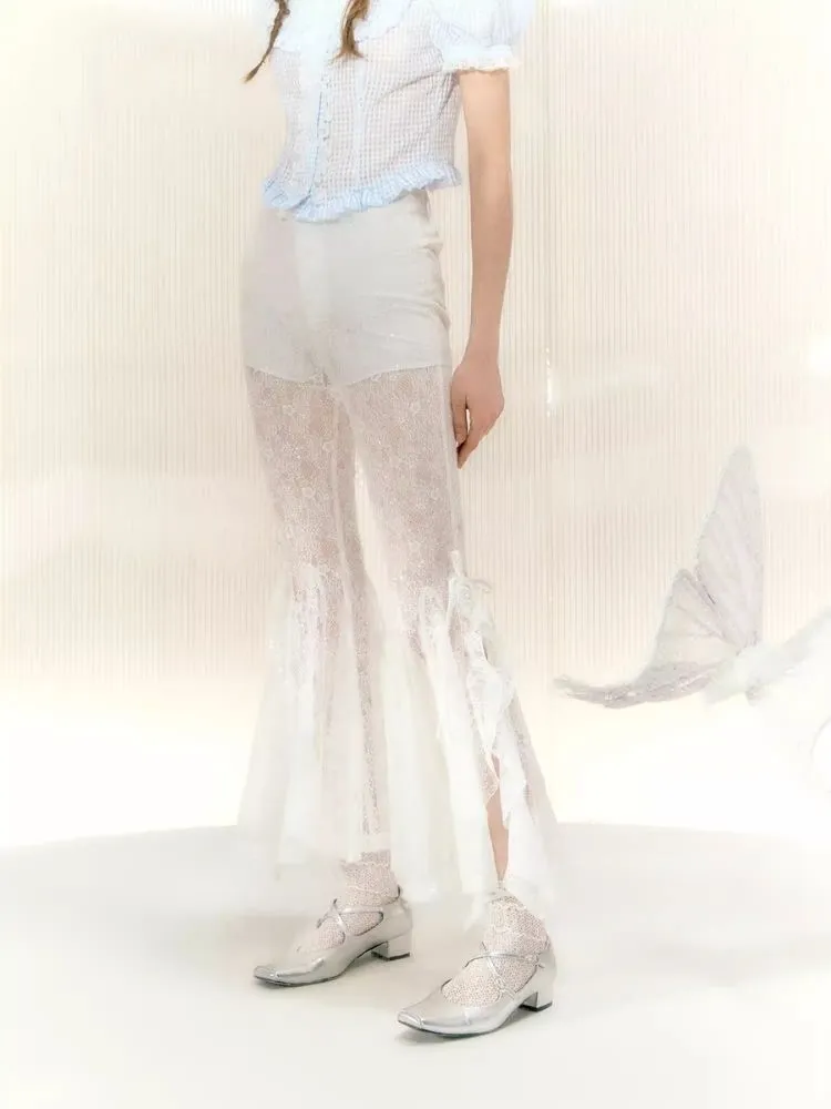 Sweet Girl Flared Pants【s0000008356】