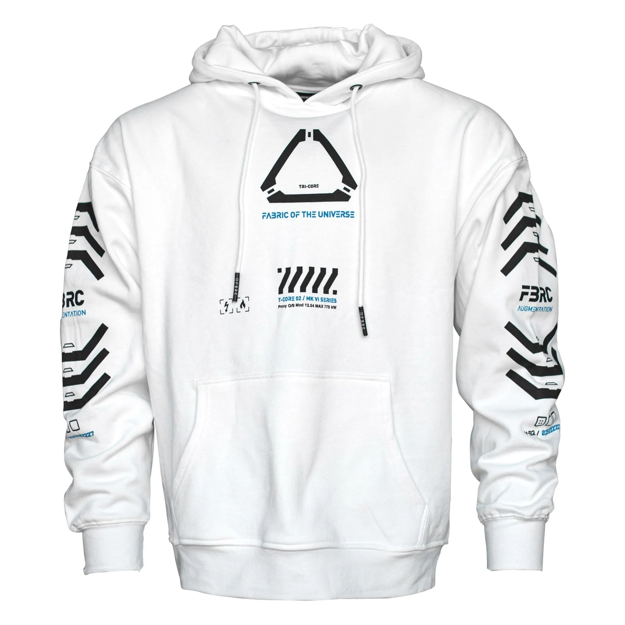 T-CORE 2B White Hoodie