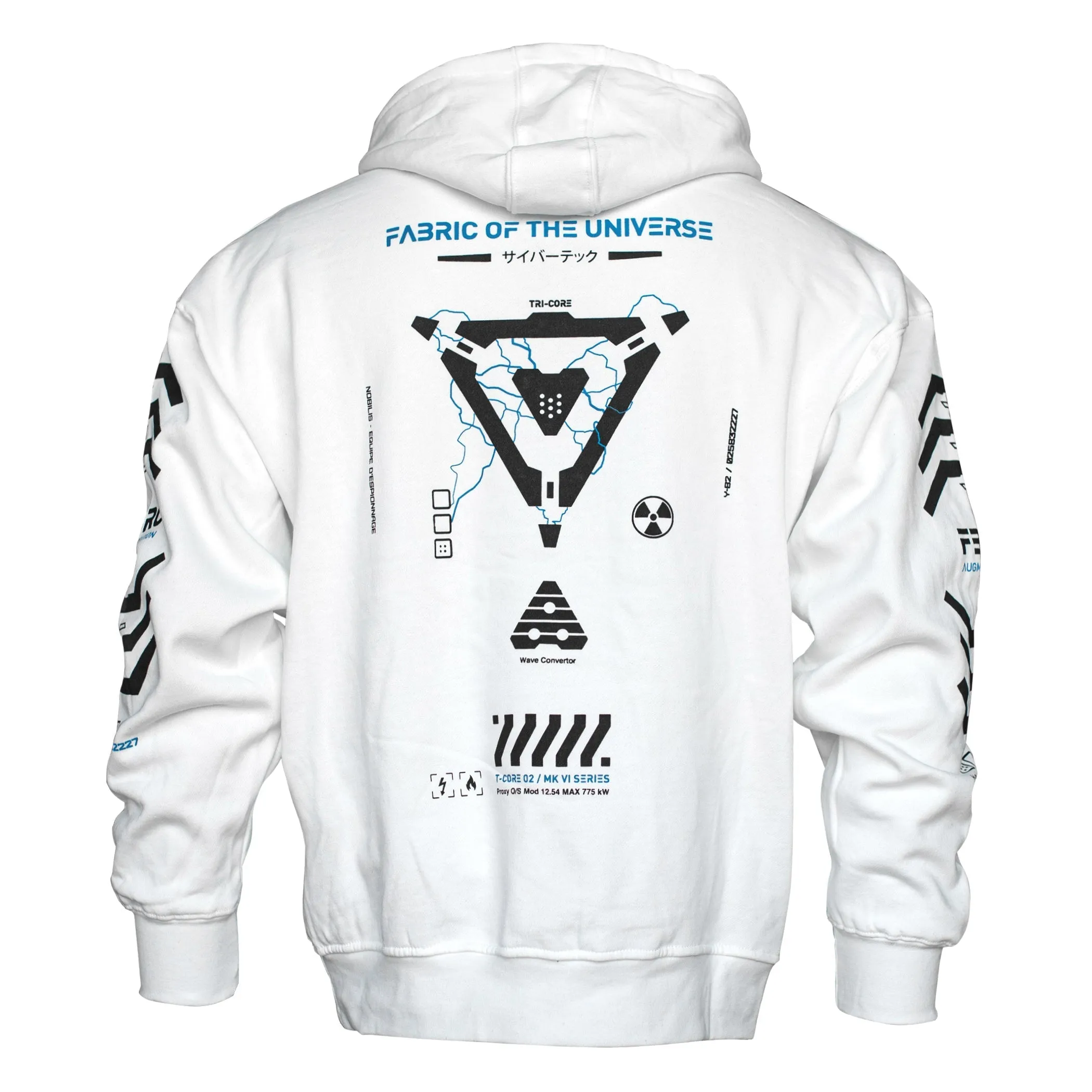 T-CORE 2B White Hoodie