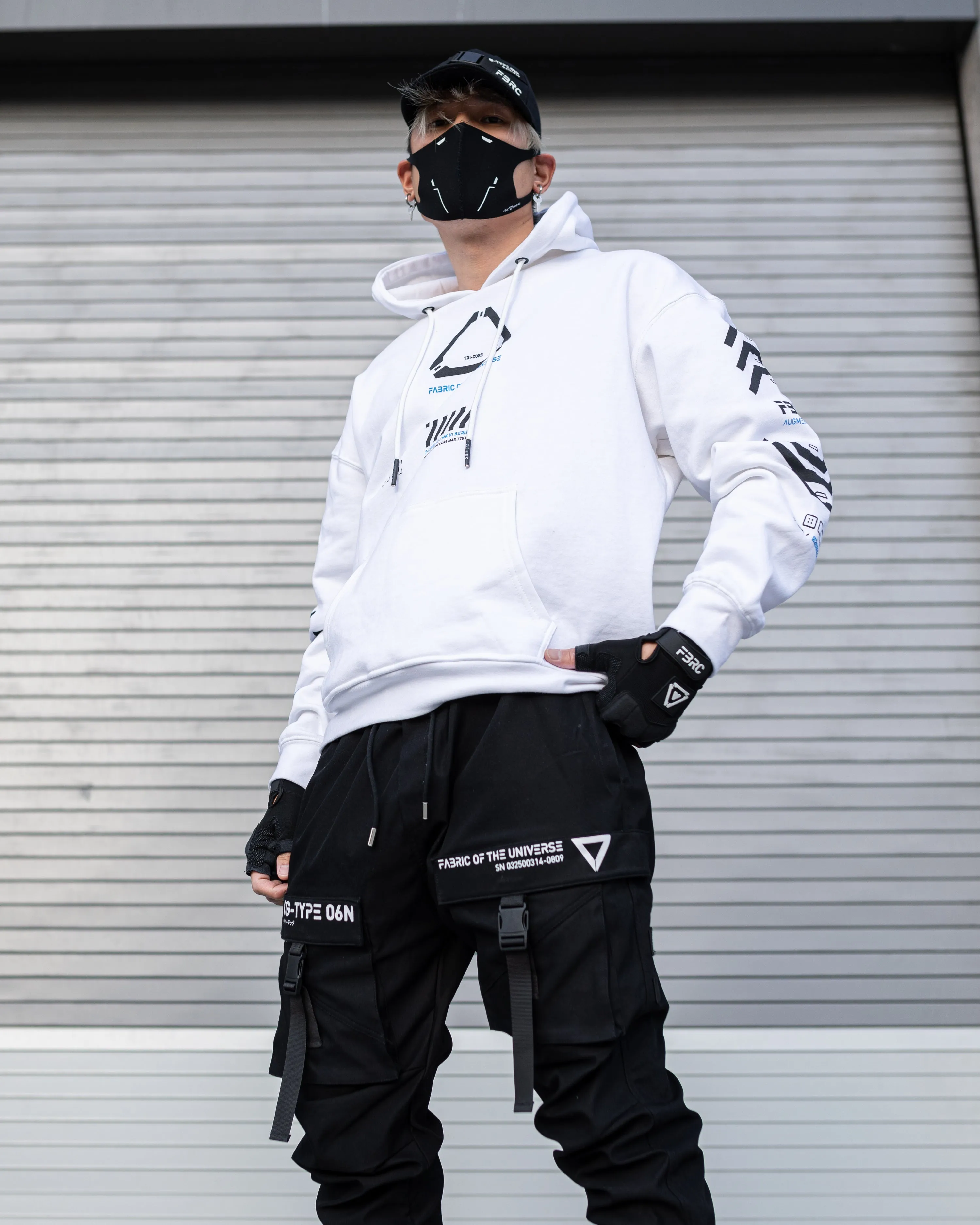 T-CORE 2B White Hoodie