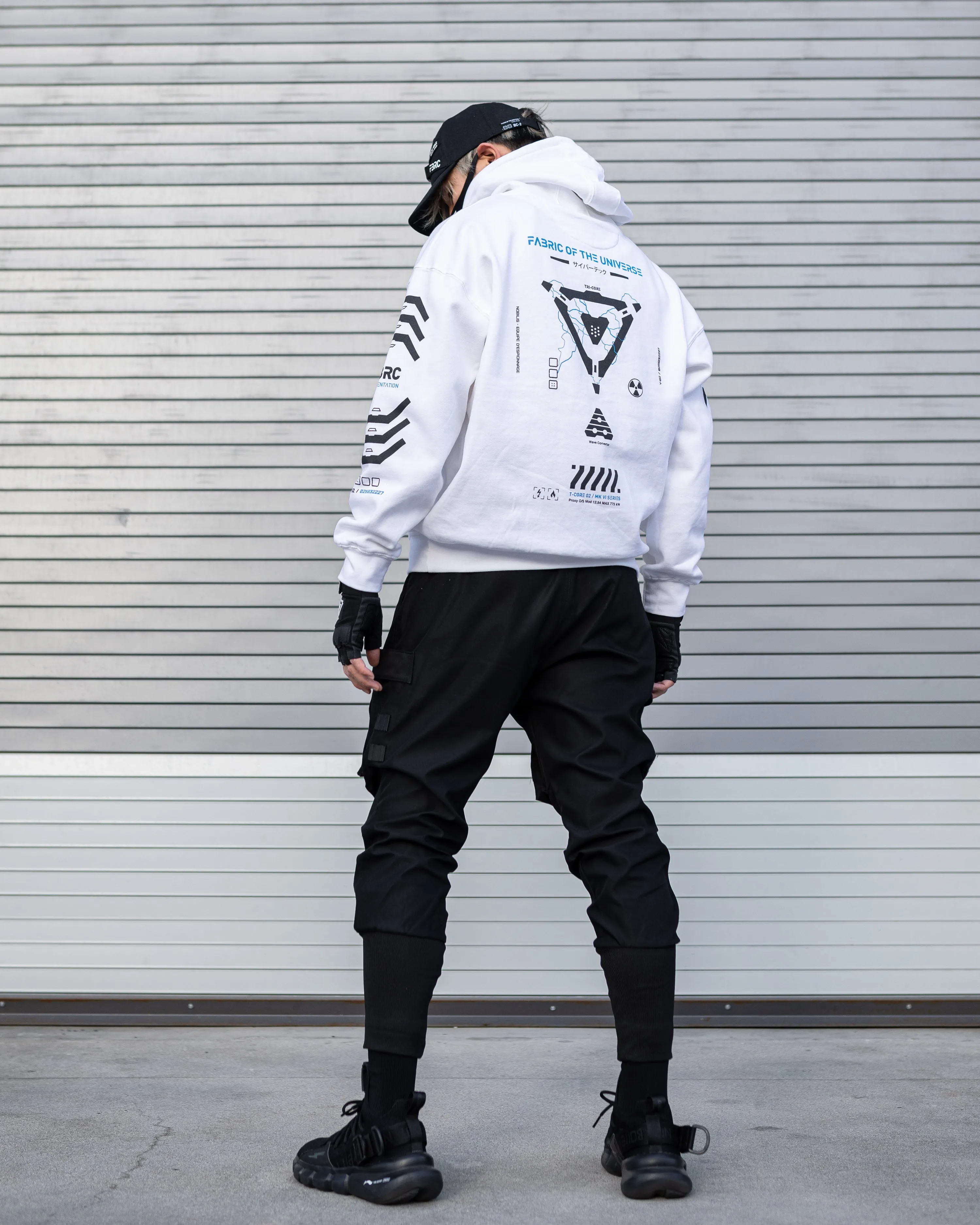 T-CORE 2B White Hoodie