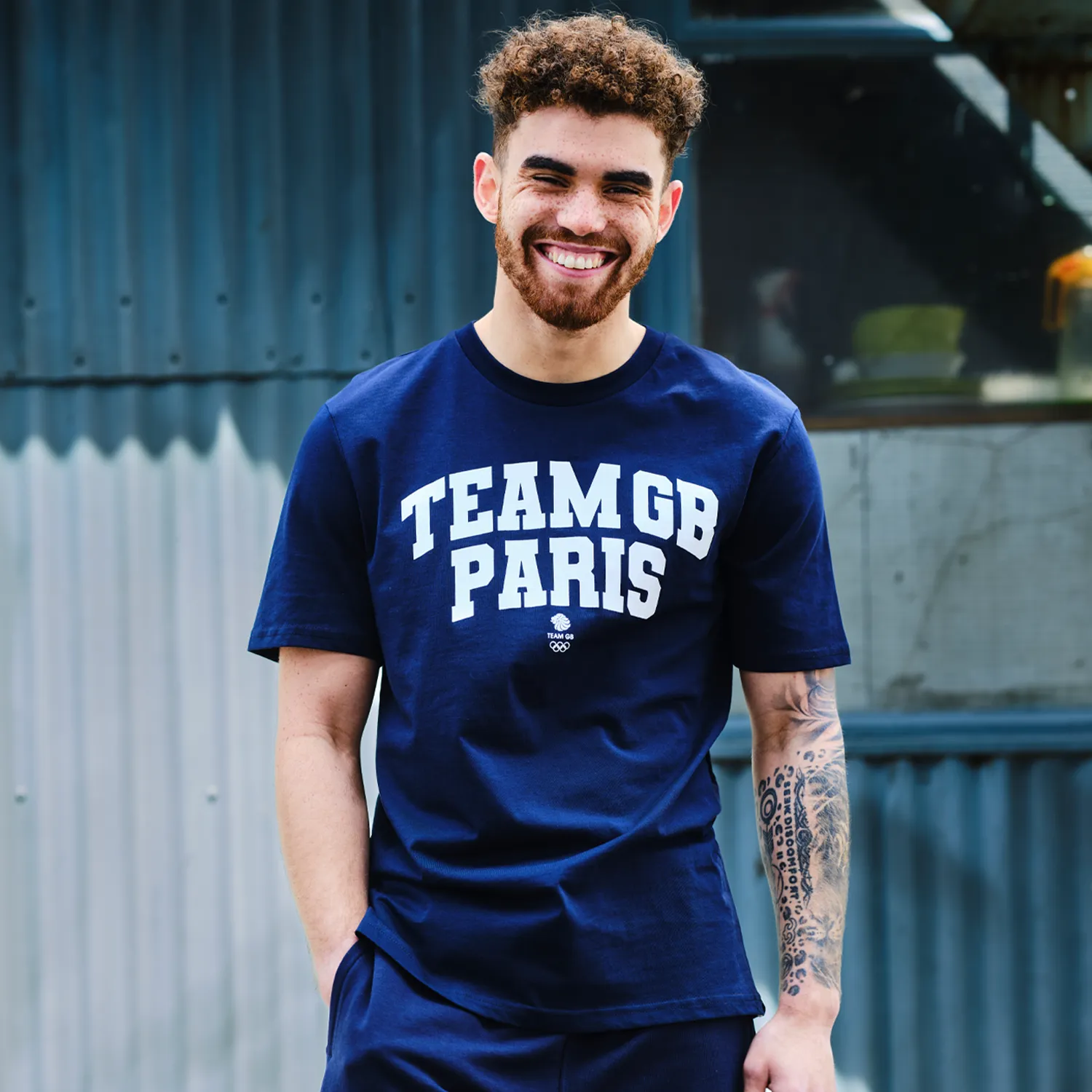 Team GB Bercy Navy T-shirt