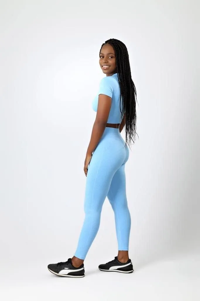 The Perfect Form Leggings in Blue