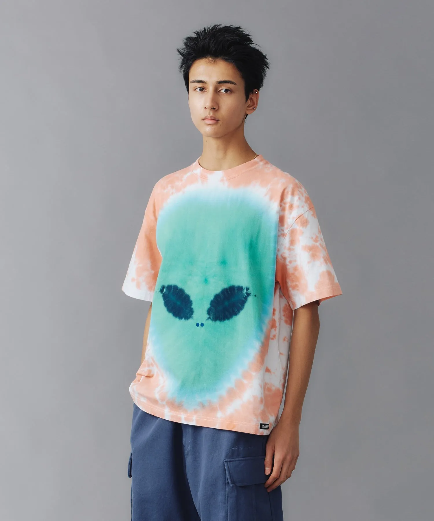 TIE DYE ALIEN S/S TEE