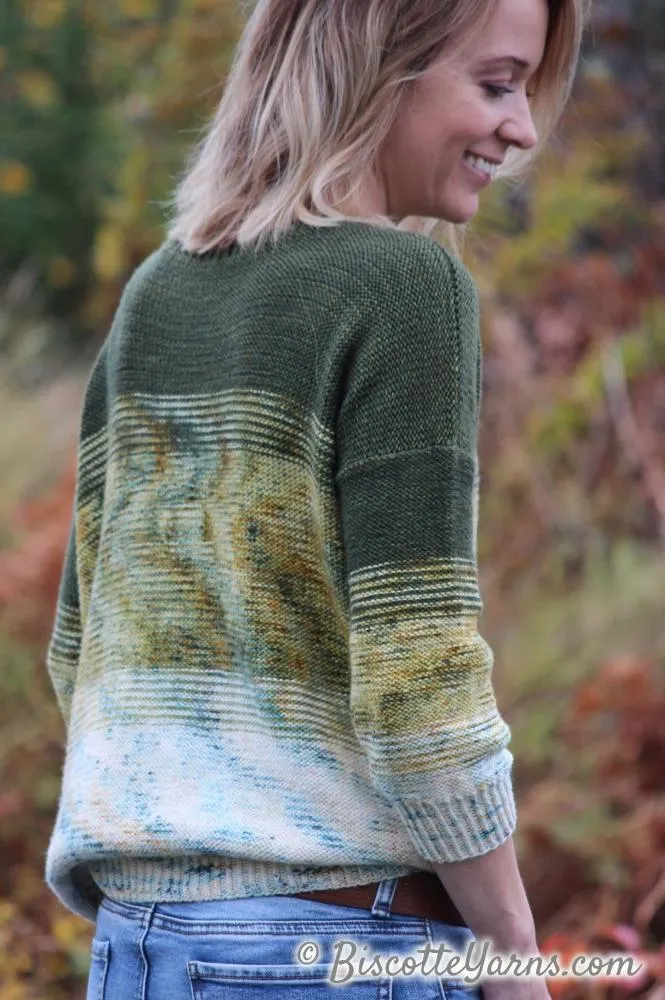 Twist of Fade | Free pullover Pattern