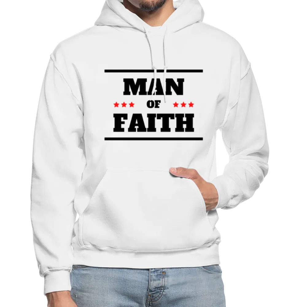 Uniquely You Mens Hoodie - Pullover Hooded Sweatshirt - Graphic/Man of Faith