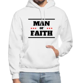 Uniquely You Mens Hoodie - Pullover Hooded Sweatshirt - Graphic/Man of Faith