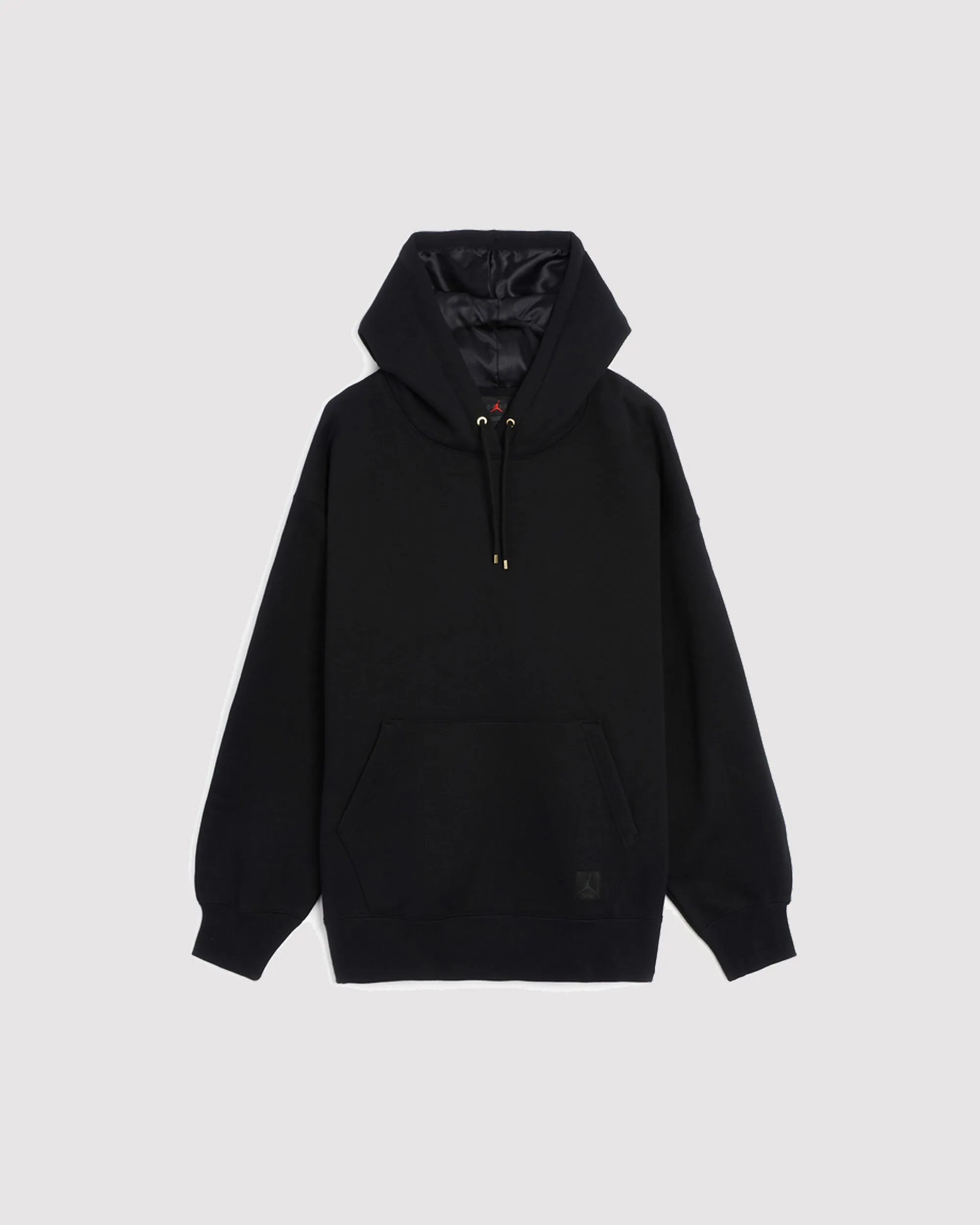 W FLIGHT PULLOVER FLEECE "BLACK"