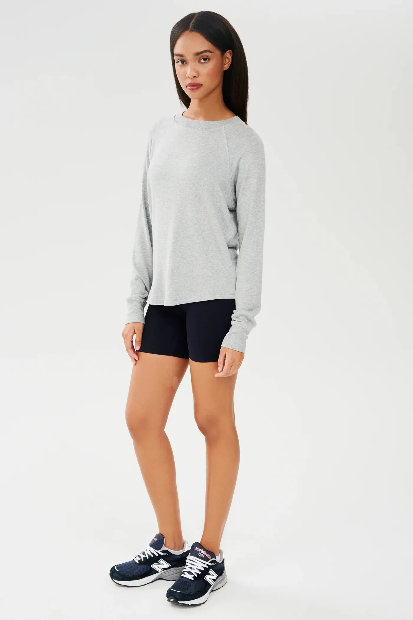 WARM UP FLEECE SWEATSHIRT