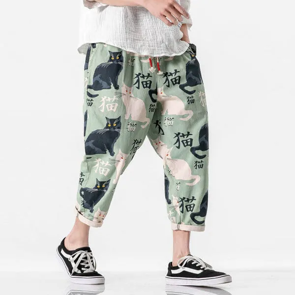 WLS Nekokiti Pants Green