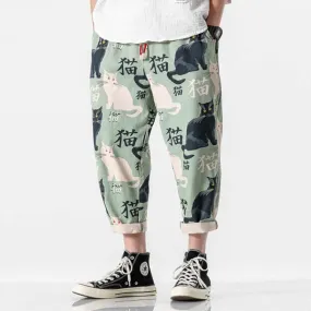 WLS Nekokiti Pants Green